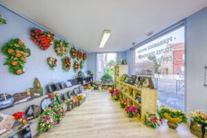 interieur magasin funeraire